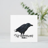 3D Nevermore Raven Kaart (Staand voorkant)