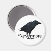 3D Nevermore Raven Magneet (Voorkant / Achterkant)