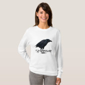 3D Nevermore Raven T-shirt (Voorkant volledig)