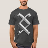 3D Noordse Liefde Symbool T-shirt (Voorkant)