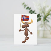3D Noorwegen Briefkaart (Staand voorkant)