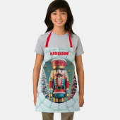 3D Notenkraker Kerst Gepersonaliseerde Kinderen Schort (Insitu)