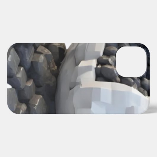  3D Number Design for New Year 2026 iPhone Hoesje (Achterkant horizontaal)