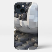  3D Number Design for New Year 2026 iPhone Hoesje (Achterkant)