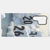  3D Number Design for New Year 2026 Samsung Galaxy Hoesje (Achterkant horizontaal)