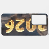  3D Number Design for New Year 2026 Samsung Galaxy Hoesje (Linkerkant)