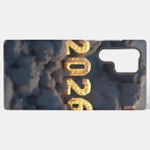  3D Number Design for New Year 2026 Samsung Galaxy Hoesje (Achterkant horizontaal)