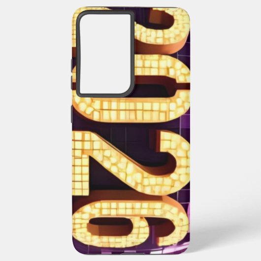 3D Number Design for New Year 2026 Samsung Galaxy Hoesje (Achterkant)