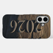 3D-nummerontwerp voor Nieuwjaar 2026 Case-Mate iPhone Case (Achterkant (horizontaal))
