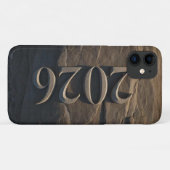 3D-nummerontwerp voor Nieuwjaar 2026 Case-Mate iPhone Case (Achterkant (horizontaal))
