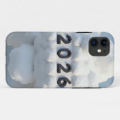 3D Nummerontwerp voor Nieuwjaar 2026 Case-Mate iPhone Case (Achterkant (horizontaal))