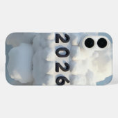 3D-nummerontwerp voor Nieuwjaar 2026 Case-Mate iPhone Case (Achterkant (horizontaal))