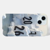 3D-nummerontwerp voor Nieuwjaar 2026 Case-Mate iPhone Case (Achterkant (horizontaal))