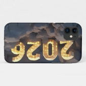 3D-nummerontwerp voor Nieuwjaar 2026 Case-Mate iPhone Case (Achterkant (horizontaal))