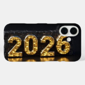 3D-nummerontwerp voor Nieuwjaar 2026 Case-Mate iPhone Case (Achterkant (horizontaal))