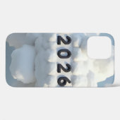  3D-nummerontwerp voor Nieuwjaar 2026 Case-Mate iPhone Case (Achterkant (horizontaal))