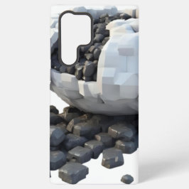 3D-nummerontwerp voor Nieuwjaar 2026 Samsung Galaxy Hoesje