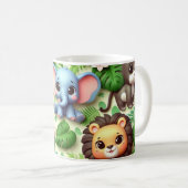 3D Oerwouden Koffiemok (Voorkant rechts)