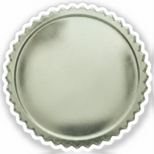 3D Olijf Khaki Zegels Folie Zonneknop Onderscheidi Sticker