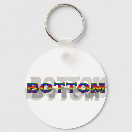 3D onderkant Sleutelhanger (Voorkant)