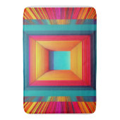 3D Oneindige Geometrische Neon Badmat (Voorkant Verticaal)
