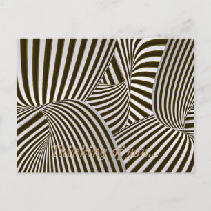 3D onthoudt denken aan uw Briefkaart
