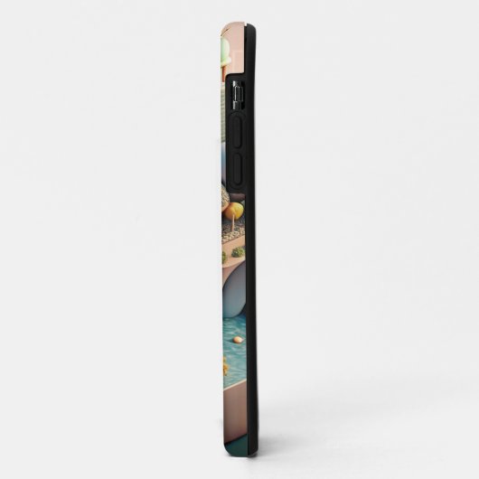 3D-ontwerp Case-Mate iPhone Case (Achterkant/links)