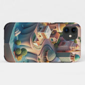3D-ontwerp Case-Mate iPhone Case (Achterkant (horizontaal))