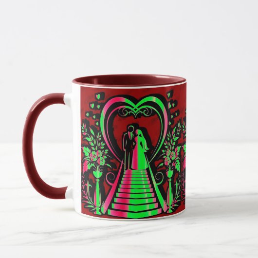3D-ontwerp combo-Mok | Perfecte grootte koffie & t Mok (Links)