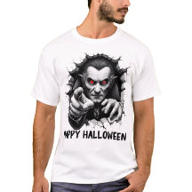 3D ontwerp Dracula Vampire Happy Halloween
