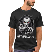3D ontwerp Dracula Vampire Happy Halloween