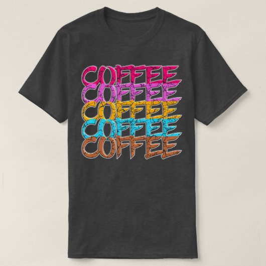 3D ONTWERP - KOFFIE COFFEE COFFEE T-Shirt (Design voorkant)