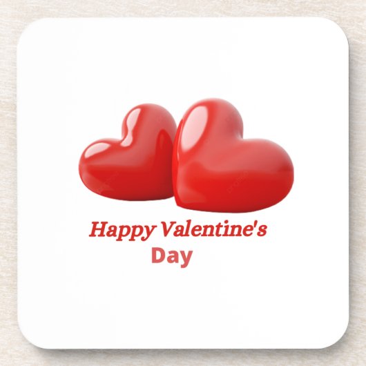 3D-ontwerp voor het hart Bier Onderzetter (Voorkant)