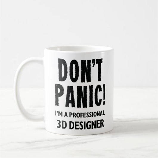 3D-ontwerper Koffiemok (Links)