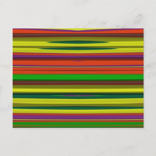 ~ 3D-ontwerppatroon ~ Kerstkleuren~ Briefkaart (Voorkant)