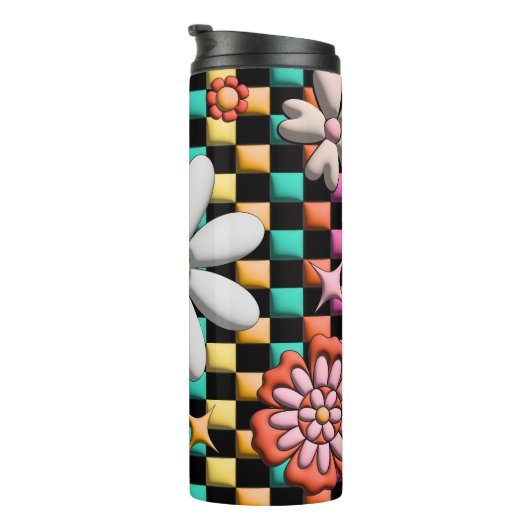 3D Opblazen Groovy Mok (Geroteerd rechts)