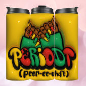 3D Opgeblazen Effect PERIODT! Omarm Afro-Amerikaan Thermosbeker