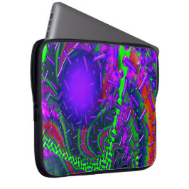 3D Optica Overdrive Fractal Laptop Sleeve