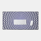 3D Optical Illusion Desk Mat – Realistisch Modern (Keyboard & Muis)