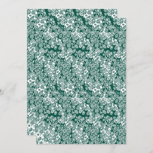 3D Optical Illusion – Geometric Abstract Art Poste Save The Date (Voorkant / Achterkant)