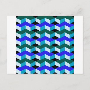 3d optische illusie briefkaart