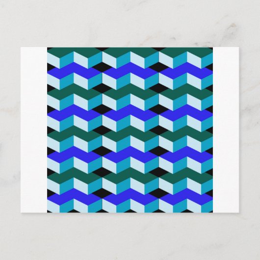 3d optische illusie briefkaart (Voorkant)