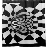3D Optische Illusie Douchegordijn (Voorkant)