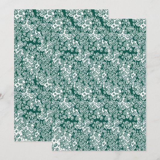 3D Optische Illusie – Geometrische Abstracte Kunst Save The Date (Voorkant / Achterkant)