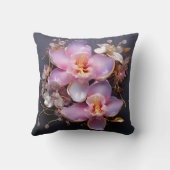 3D orchid pillow Kussen (Achterkant)