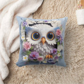 3D owl pillow Kussen (Deken)