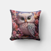 3D owl pillow Kussen (Voorkant)