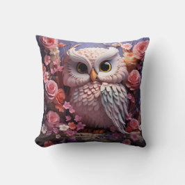 3D owl pillow Kussen