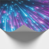 3d, paars vuurwerk, big bang, sterrenstelsel, abst cadeaupapier (Hoek)