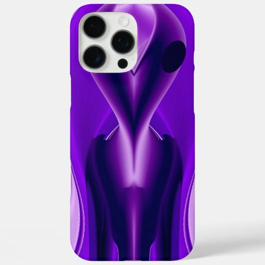 3D Paarse Regenboog Dromen, Buitenaards Case-Mate iPhone Case (Achterkant)